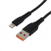 Кабель GoPower GP06L USB (m)-Lightning (m) 1м 2.4A ПВХ черный (1/200/800)#2117632