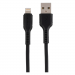 Кабель GoPower GP21L USB (m)-Lightning (m) 1м 2.4A силикон черный (1/200/800)#2117710