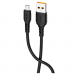 Кабель GFPower 06M USB (m)-microUSB (m) 1м 2.4A ПВХ черный (1/200/800)#2117687