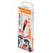 Кабель GoPower GP02M USB (m)-microUSB (m) 1м 2.4A нейлон красный (1/200/800)#2117661