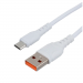Кабель GoPower GP06M USB (m)-microUSB (m) 1м 2.4A ПВХ белый (1/200/800)#2117658