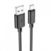 Кабель GFPower X31UT USB (m)-Type-C (m) 1м 3.0A ПВХ черный (1/30/420)#2122135