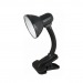 Светильник настольный Ultraflash UF-320P 60W 230V E27 прищепка черный (1/36)#2117689