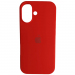 Чехол силиконовый Silicone Case ORG iPhone 17 красный (07)#2129965