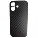 Чехол силиконовый iPhone 17 карбон черный#2118392