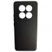Чехол силиконовый Xiaomi Redmi Note 14 Pro Soft Touch матовый черный#2118462
