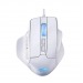 Мышь проводная игровая REDRAGON Bullseye белый,RGB,7кн,12400dpi (1/40)#2119001