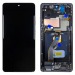 Дисплей для Samsung Galaxy S21 Ultra (G998B) модуль с рамкой Черный - (Soft OLED, 120 Гц) (Full Size)#2122999