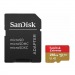 MicroSDXC  256GB  SanDisk Class 10 Extreme Plus A2 V30 UHS-I U3 (170 Mb/s) +SD адаптер#2119170