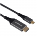 Переходник USB 3.1 Type-C(M)--> HDMI+USB 3.0+RJ45+PD charging VCOM <CU455> (1/72)#2141940