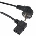 Кабель компьютер--> розетка 220V EU (угол-угол) <VDE> 3GX0,5mm2, 1,8m, медь, VCOM <CE021R-CU0.5-1.8M> (1/50)#2119179