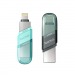 USB 3.1  256GB  SanDisk  Flip iXpand (Type A + Lightning)  голубой/серебро#2119859
