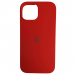 Чехол силиконовый Silicone Case ORG iPhone 15 красный#2136729