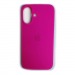 Чехол силиконовый Silicone Case ORG iPhone 16 фуксия#2120894