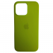 Чехол силиконовый Silicone Case ORG iPhone 16 Pro Max салатовый#2145928