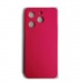 Чехол силиконовый Realme Note 60/60X/C61/C63 Silicone Cover без лого ярко-розовый#2124196