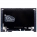 Крышка матрицы для ноутбука Asus ROG Strix SCAR 15 G532LW черная глянцевая (металл)#2120607