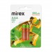 Аккумулятор Ni-MH Mirex HR03 / AAA 1000mAh 1,2V 2 шт (2/20/100), ecopack#2120628