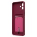Чехол-накладка - SC304 с картхолдером для "Samsung Galaxy A07 4G" (bordo) (241631)#2141839