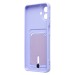 Чехол-накладка - SC304 с картхолдером для "Samsung Galaxy A07 4G" (light violet) (241632)#2141843