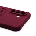 Чехол-накладка - SC304 с картхолдером для "Samsung Galaxy A17 4G" (bordo) (241650)#2131683