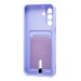 Чехол-накладка - SC304 с картхолдером для "Samsung Galaxy A17 4G" (light violet) (241651)#2141841