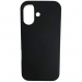 Чехол силиконовый iPhone 17 Silicone Case без лого черный (18)#2132657