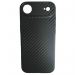 Чехол силиконовый iPhone 17 Air карбон черный#2126841