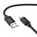 Кабель USB - Type-C HOCO X122 (3A/1m/силиконовый) черный#2122867