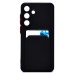 Чехол-накладка - SC337 с картхолдером для "Samsung Galaxy S25 FE" (black) (242284)#2124719