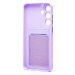 Чехол-накладка - SC337 с картхолдером для "Samsung Galaxy S25 FE" (light violet) (242286)#2125745