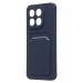 Чехол-накладка - SC337 с картхолдером для "Xiaomi 15T" (dark blue) (242304)#2124730