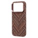 Чехол-накладка Luxo Creative PC для "Apple iPhone 17 Pro" (146 ) (brown/beige) (243450)#2125004