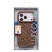 Чехол-накладка Luxo Creative PC для "Apple iPhone 17 Pro" (146 ) (brown/beige) (243450)#2125005