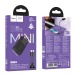 Адаптер сетевой Hoco N72 Mini PD Type-C 3A/20W + кабель Type-C - Apple Lightning (black)#2127409