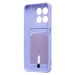 Чехол-накладка - SC304 с картхолдером для "Honor X7d 5G" (light violet) (241708)#2125774