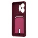 Чехол-накладка - SC304 с картхолдером для "Realme 15/15 Pro" (bordo) (241764)#2125772
