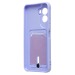 Чехол-накладка - SC304 с картхолдером для "Xiaomi Poco M7 4G" (light violet) (241689)#2125766