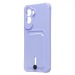 Чехол-накладка - SC304 с картхолдером для "Xiaomi Poco M7 Plus" (light violet) (241670)#2125254