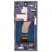 Дисплей для Samsung Galaxy S23 Ultra (S918B) модуль с рамкой Черный - (OLED)#2124894