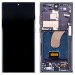 Дисплей для Samsung Galaxy S23 Ultra (S918B) модуль с рамкой Черный - (OLED)#2126279