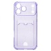 Чехол-накладка - SC300 с картхолдером для "Apple iPhone 17 Pro Max" (violet) (242584)#2126592