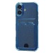 Чехол-накладка - SC300 с картхолдером для "Apple iPhone 17" (deep blue) (242573)#2140131