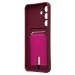 Чехол-накладка - SC304 с картхолдером для "Samsung Galaxy S25 FE" (bordo) (242282)#2126928
