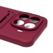 Чехол-накладка - SC304 с картхолдером для "Xiaomi 15T Pro" (bordo) (242320)#2126891