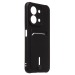 Чехол-накладка - SC304 с картхолдером для "Xiaomi Redmi 15C" (black) (241406)#2126721