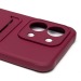 Чехол-накладка - SC304 с картхолдером для "Xiaomi Redmi 15C" (bordo) (241407)#2126913