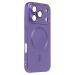 Чехол-накладка - SM020 Matte SafeMag для "Apple iPhone 17 Pro" (violet) (242587)#2126669