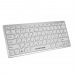 Клавиатура Беспроводная Jet.A SlimLine K8 BT, Bluetooth, серебристая, шт#2125605