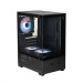 Корпус Invader Q4M + закаленное стекло, Micro-ATX, Mini-ITX, шт#2158915